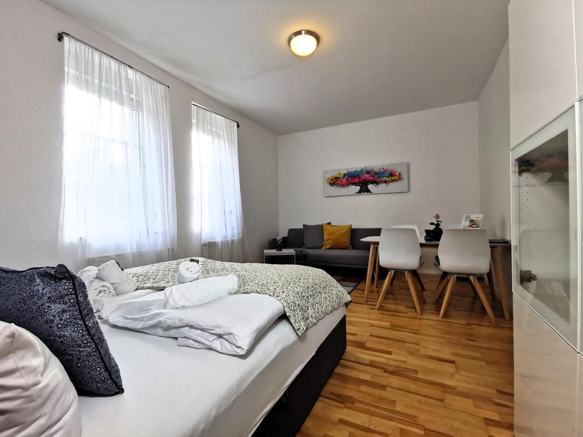 Bohnapartments Steigerwald - Natur In Der Stadt - Vollausstattung - Wlan - Gratis Parkplaetze Erfurt Esterno foto